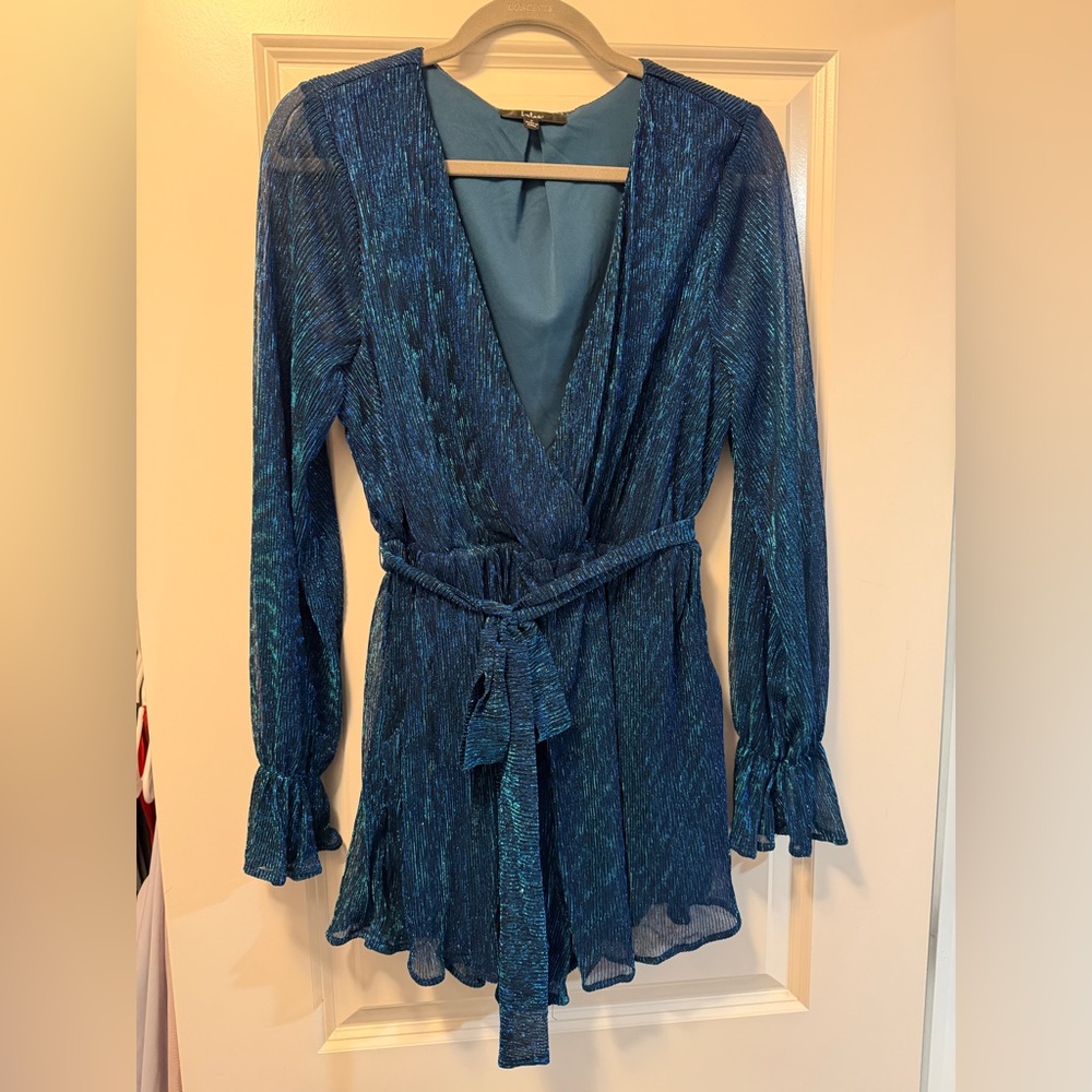 Lulu’s Blue Romper size Small